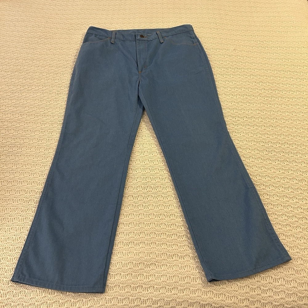 Vintage Maverick Jeans Mint Condition Mens 38 X 30 M Powder Blue